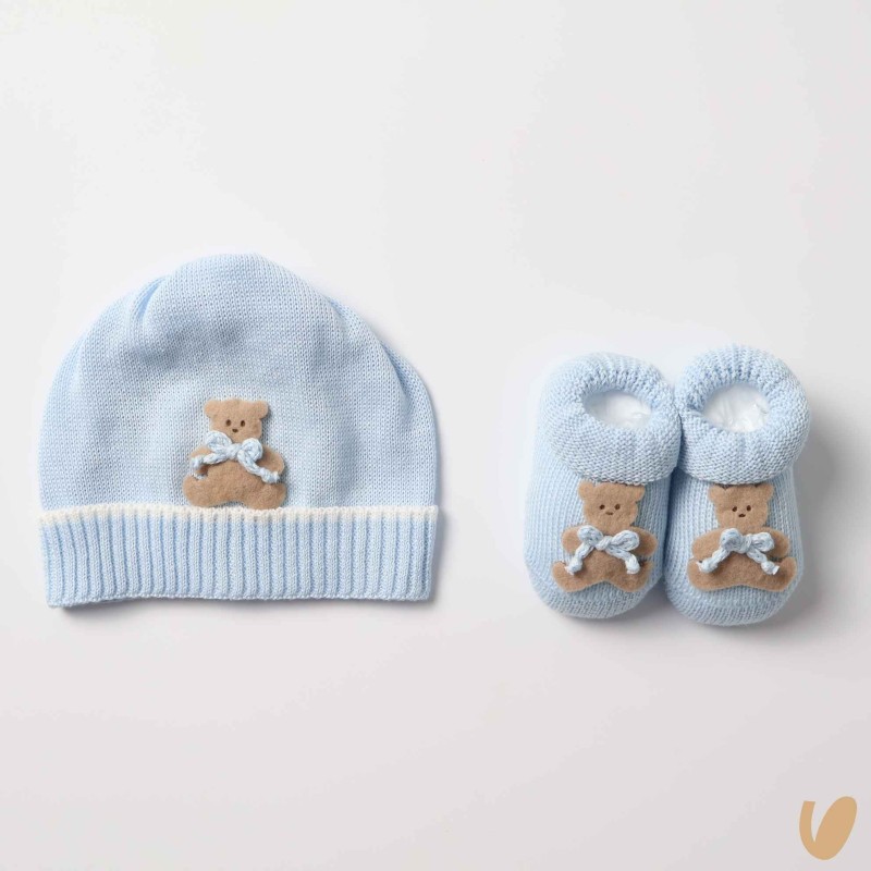 Scarpette e cappello orsetti Cappello e Guanti