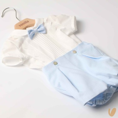 Completo elegante cotone Battesimo