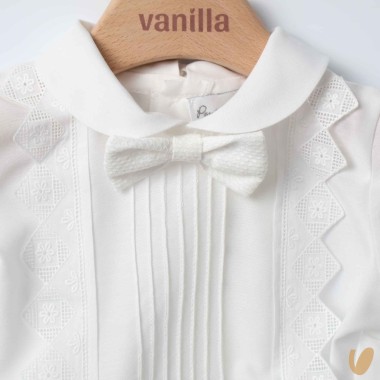Completo elegante cotone Battesimo