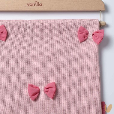 Coperta in filo fiocchettini Coperta e Lenzuola