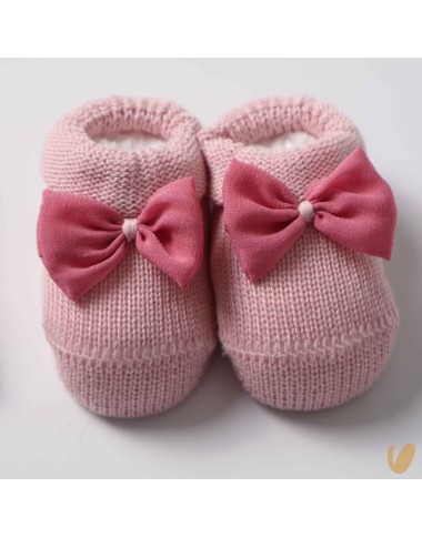 Cappello e babbucce fiocchettini Cappello e Guanti