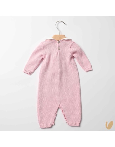 Tutina in filo nodi d'amore ricamati a mano Set Nascita e Uscita Clinica