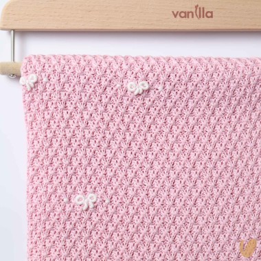 Coperta filo nodo d'amore ricamato a mano Coperta e Lenzuola