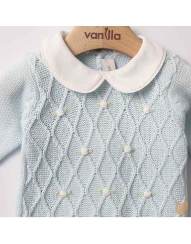 Complete hand embroidered roses