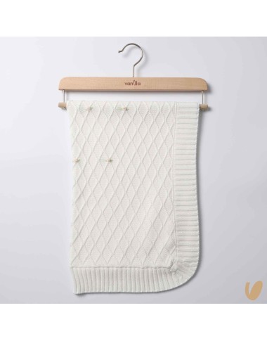 Coperta filo roselline ricamate a mano Coperta e Lenzuola