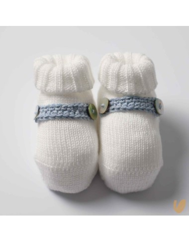 Scarpine in filo di cotone Cappello e Guanti