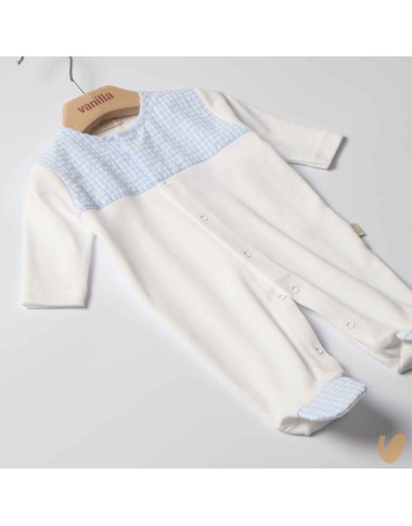 Vichy cotton suit
