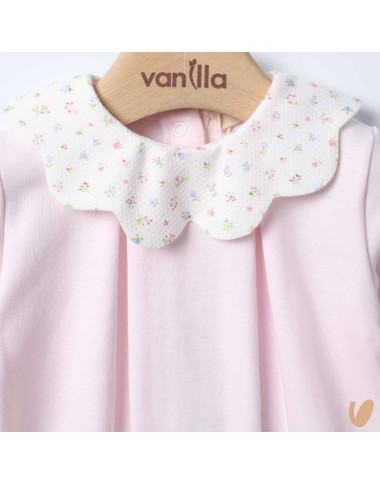 Cotton Tutina Piquè Flowers