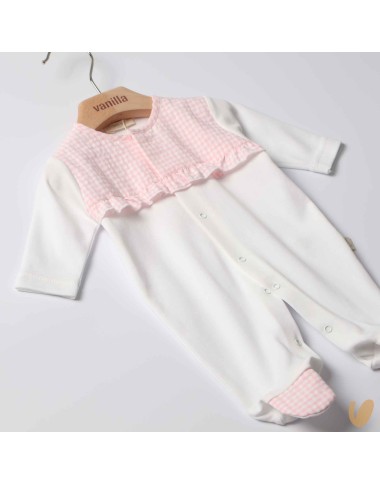 Vichy cotton suit