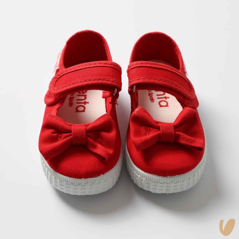 Ballerina fiocco in tela Espadrillas e Tela 19/32