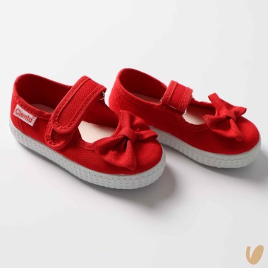 Ballerina fiocco in tela Espadrillas e Tela 19/32