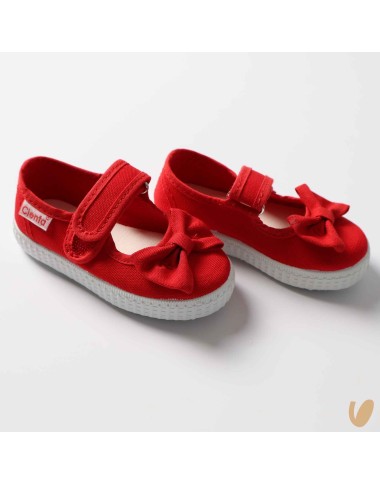 Ballerina bow in canvas