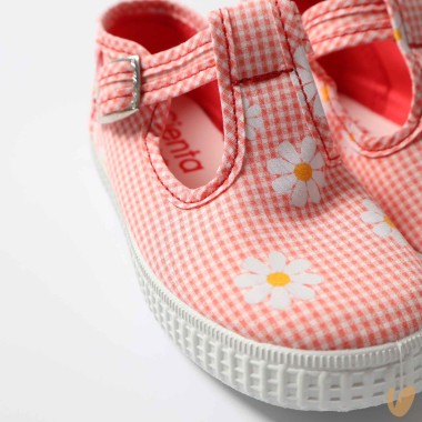 Scarpe Occhielli Vichy e margherite Occhielli 19/32