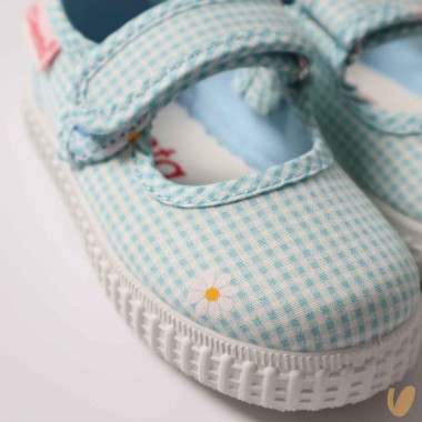 Ballerina vichy in tela Espadrillas e Tela 19/32