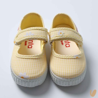 Ballerina vichy in tela Espadrillas e Tela 19/32