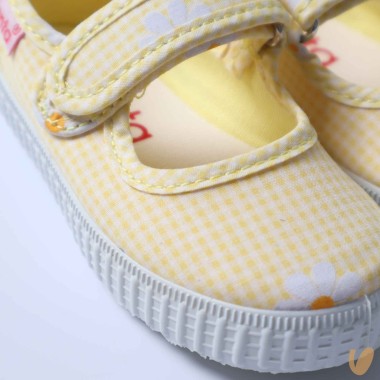 Ballerina vichy in tela Espadrillas e Tela 19/32