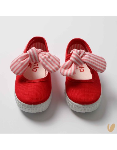 Ballerina fiocco in tela Espadrillas e Tela 19/32