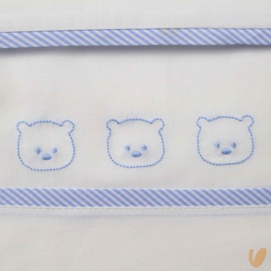 Set lenzuola carrozzino orsetti Coperta e Lenzuola