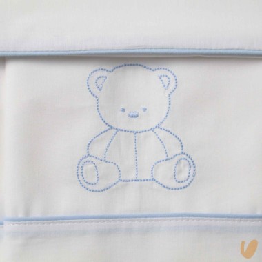 Set lenzuola carrozzino orsetto Coperta e Lenzuola