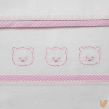 Set lenzuola carrozzino orsetti Coperta e Lenzuola