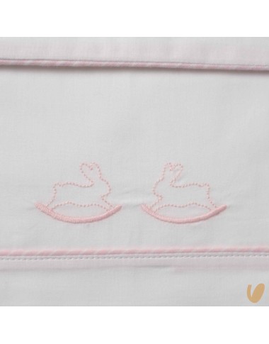 Bunny buggy sheet set