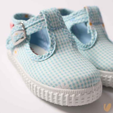 Scarpe Occhielli Vichy e margherite Occhielli 19/32