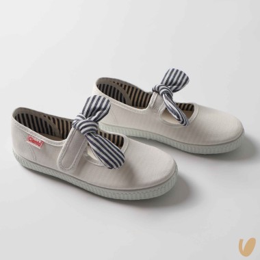 Ballerina fiocco in tela Espadrillas e Tela 19/32