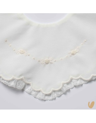 Hand embroidered silk base