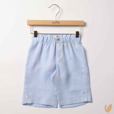 Bermuda in puro lino Bermuda e Salopette