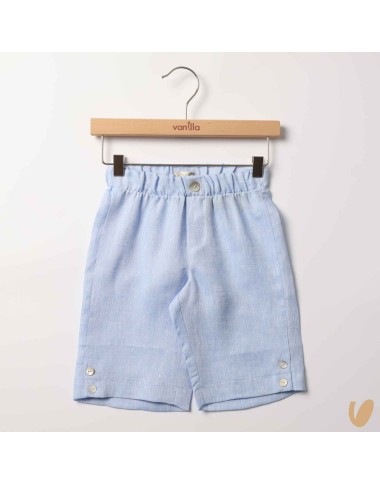 Bermuda in pure linen