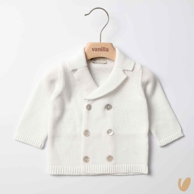 Cardigan doppiopetto in filo Cardigan e Maglia