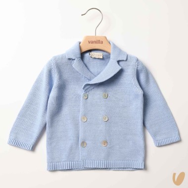 Cardigan doppiopetto in filo Cardigan e Maglia