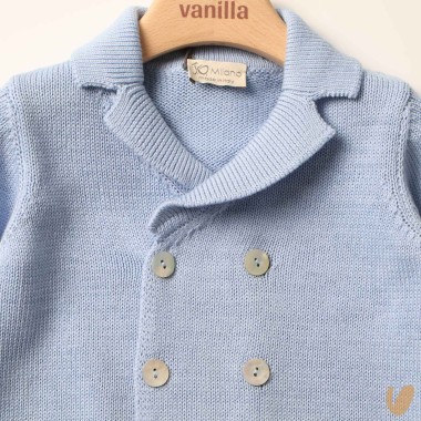 Cardigan doppiopetto in filo Cardigan e Maglia