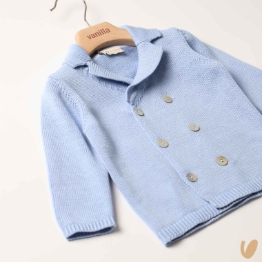 Cardigan doppiopetto in filo Cardigan e Maglia