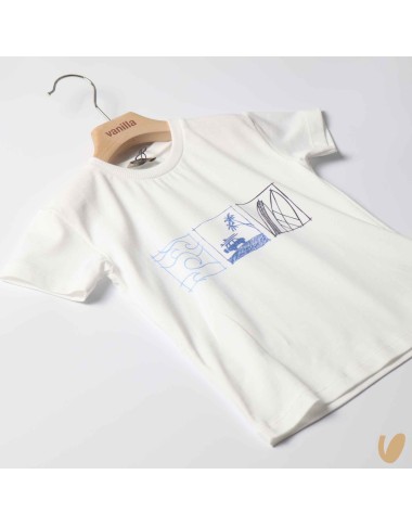 T-shirt "viaggio verso il surf" T-Shirt e Polo