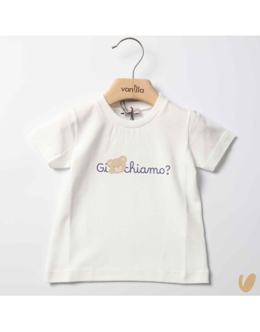T-shirt "Giochiamo" con orsetto T-Shirt e Camicia