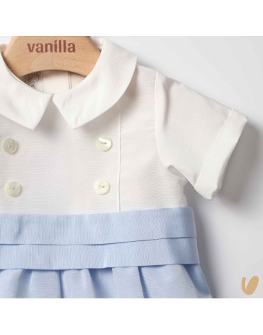 Cotton Shantung Romper