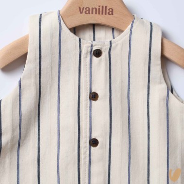 Pagliaccetto righe Completo e Pagliaccetto