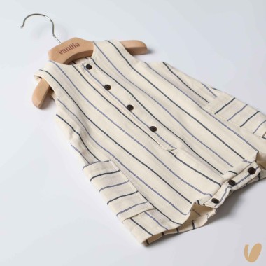 Pagliaccetto righe Completo e Pagliaccetto