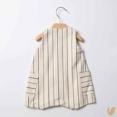 Pagliaccetto righe Completo e Pagliaccetto