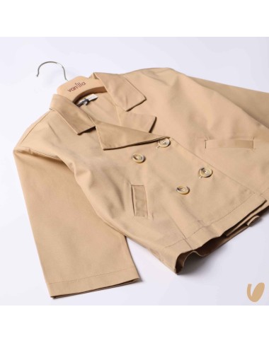 Trench corto doppiopetto Giacca e Giubbino