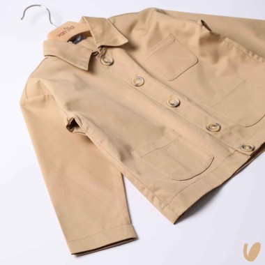 Giacca modello sahariana Cappotto e Giubbino