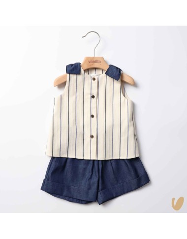 Completo camicia e short Completo e Pagliaccetto