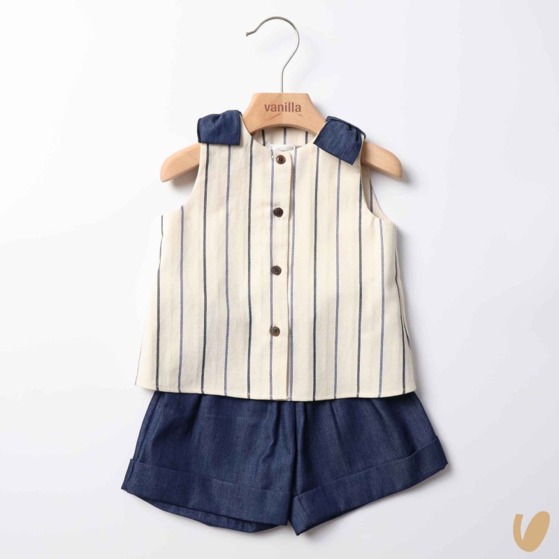 Completo camicia e short Completo e Pagliaccetto