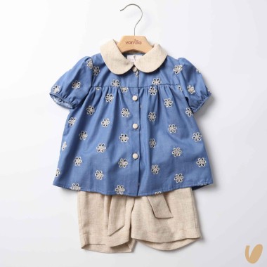 Completo camicia e short Completo