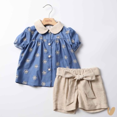 Completo camicia e short Completo