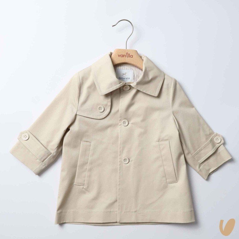 Trench in cotone Cappotto e Giubbino