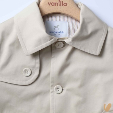 Trench in cotone Cappotto e Giubbino