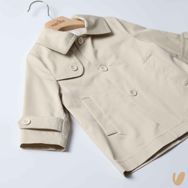 Trench in cotone Cappotto e Giubbino