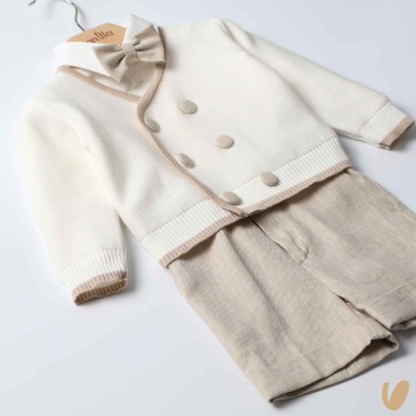 Completo elegante Battesimo